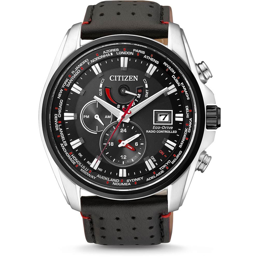 Citizen eco drive world time chronograph sale