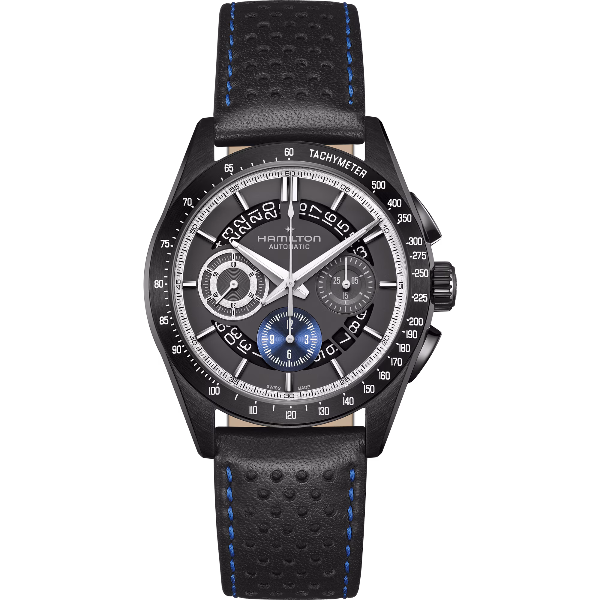 Hamilton Jazzmaster Performer Autochrono Automatik Herrenuhr H36646780  Hamilton Jazzmaster Performer Autochrono Automatik Herrenuhr H36646780