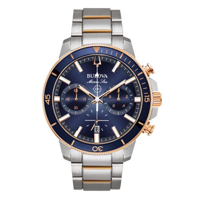 Bulova Herrenuhr Marine Star  98B301