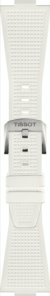Bildschirmfoto-2024-06-03-um-22-31-25 Tissot Ersatzarmband Kautschuk weiß 12 mm für PRX Modelle mit 40 mm Durchmesser T603.048.463