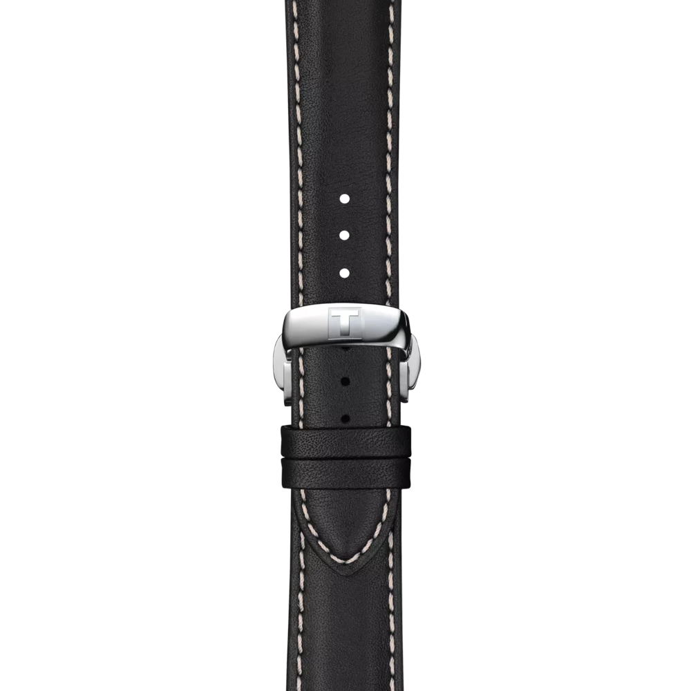 Tissot replacement strap leather blue Tissot replacement strap leather blue