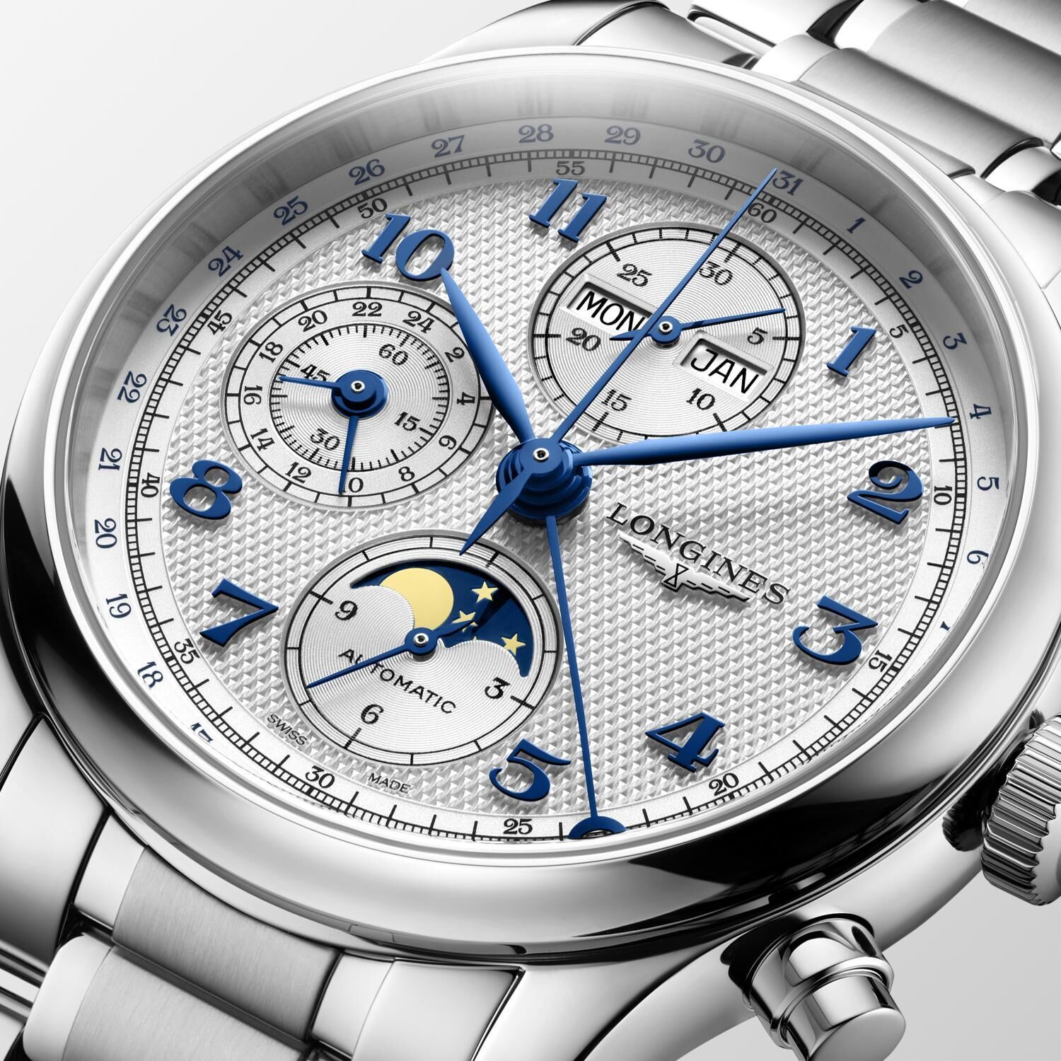 Longines Master Collection Chronograph Herrenuhr L2.962.4.73.6
