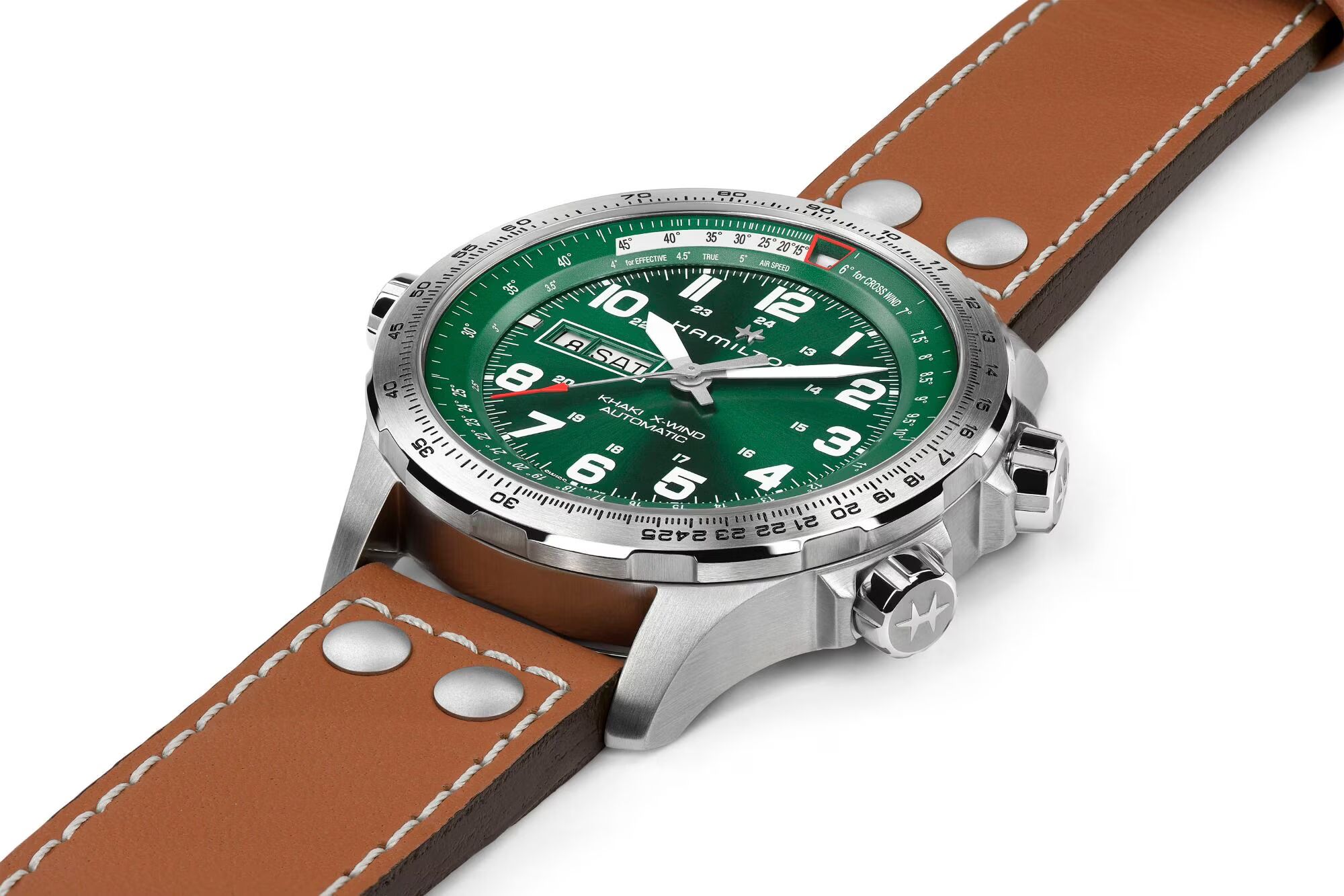 Hamilton Khaki Aviation X-Wind Day Date Herrenuhr H77735560