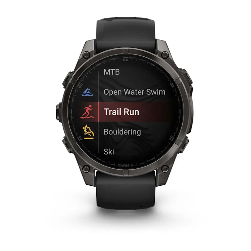 Garmin fēnix® 8 - 47 mm AMOLED Sapphire Black/Carbon Gray Titanium DLC 010-02904-21