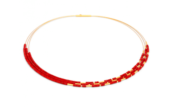 Bernd Wolf Clia necklace root coral 85231296-043