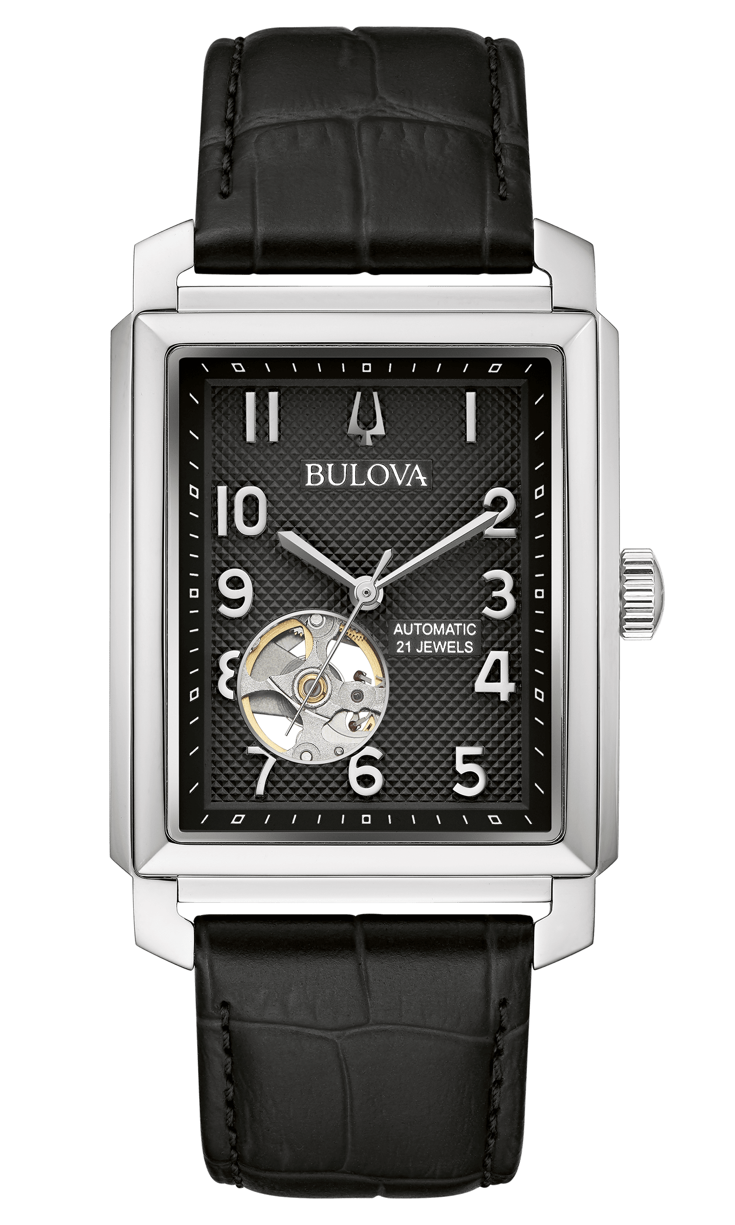 96A269_BULOVA_Classic-Sutton_Front Bulova Sutton Automatik Herrenuhr 96A269