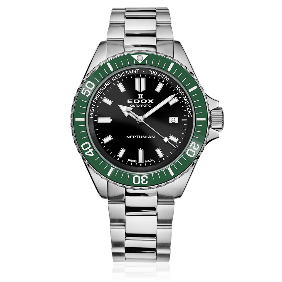80120-3VM-NIN Edox Neptunian Herrenuhr 80120 3VM NIN