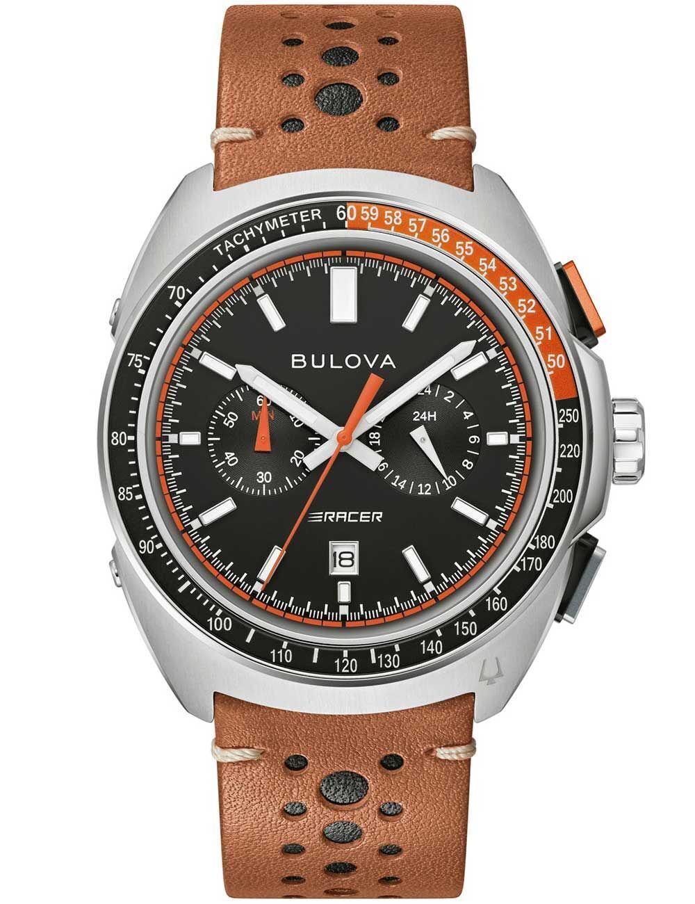 Bulova Quarz Chronograph Herrenuhr 98B427