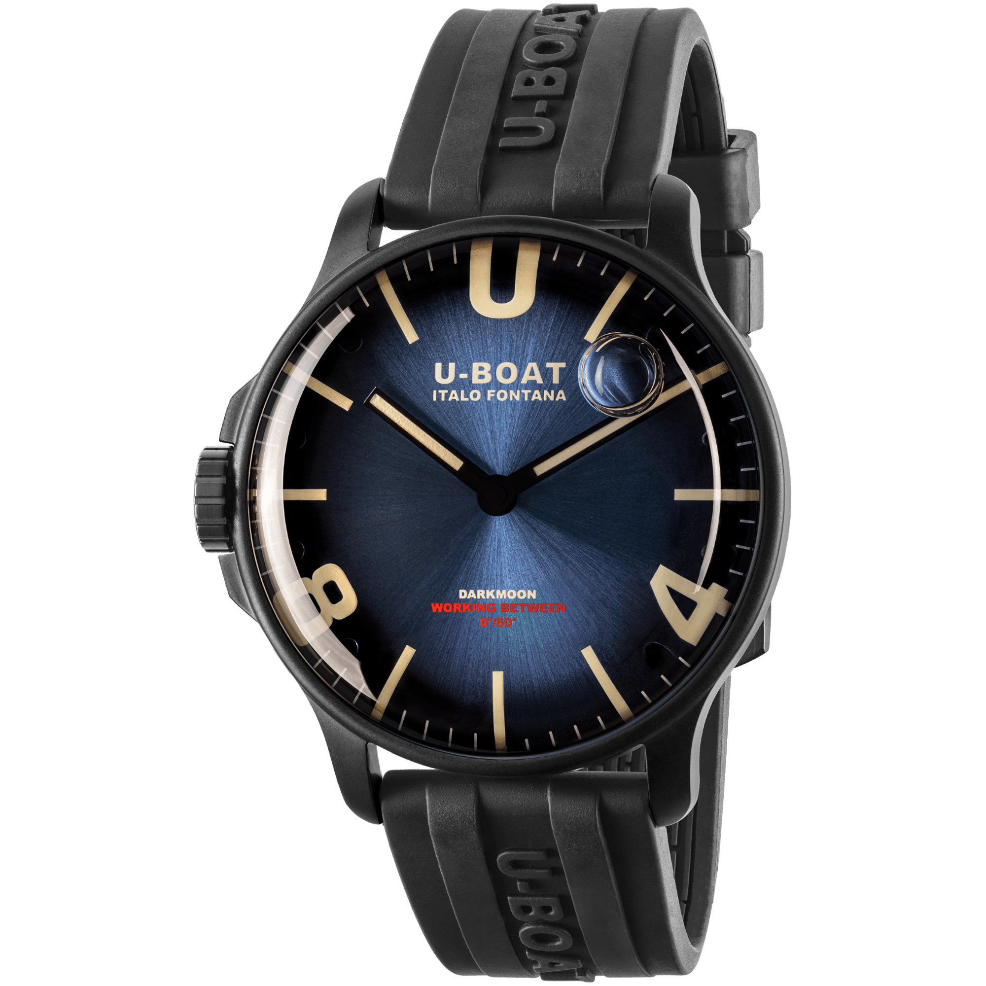 U-Boat Darkmoon 44mm Soleil Herrenuhr 8700/B