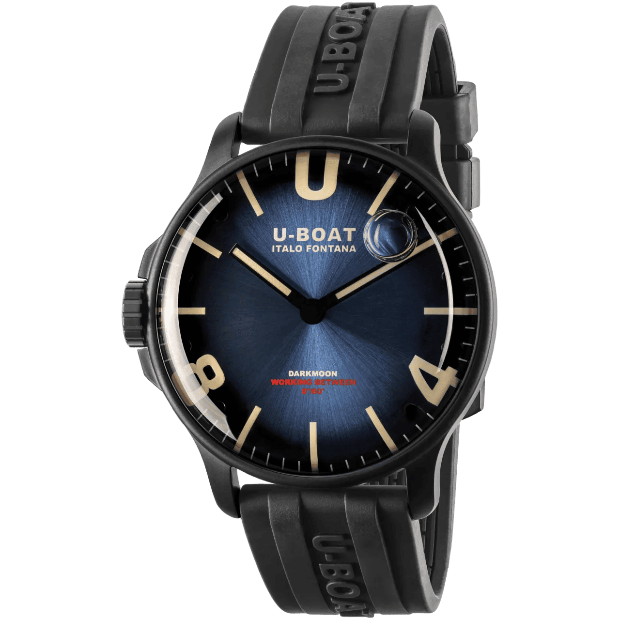 8700B_fronte U-Boat Darkmoon 44mm Soleil Men's Watch 8700/B