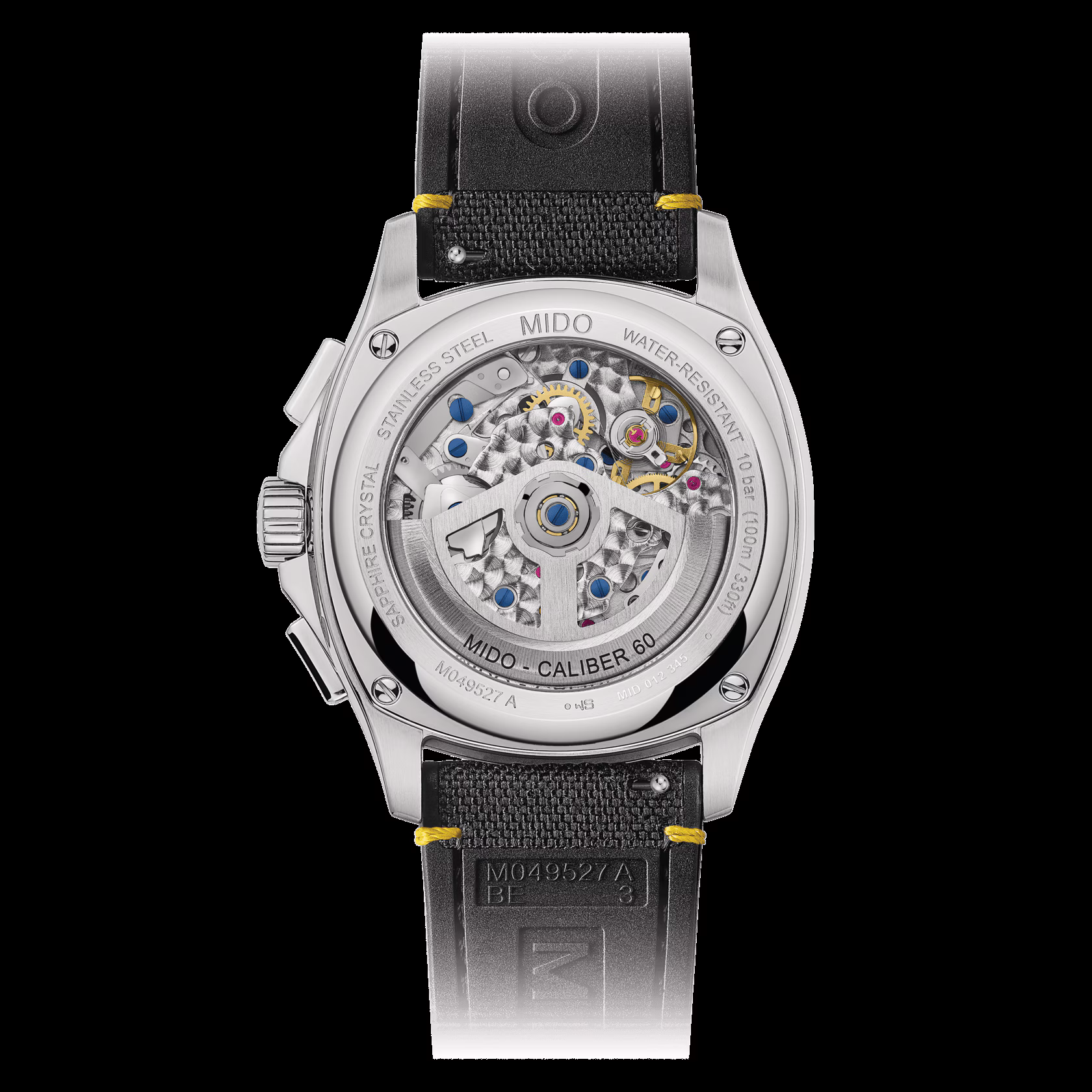 Mido Multifort TV Chronograph Grey with additional strap Men's watch M049.527.11.081.00