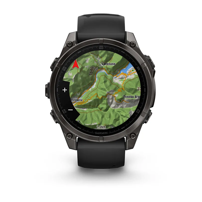 Garmin fēnix® 8 - 47 mm AMOLED Sapphire Black/Carbon Gray Titanium DLC 010-02904-21