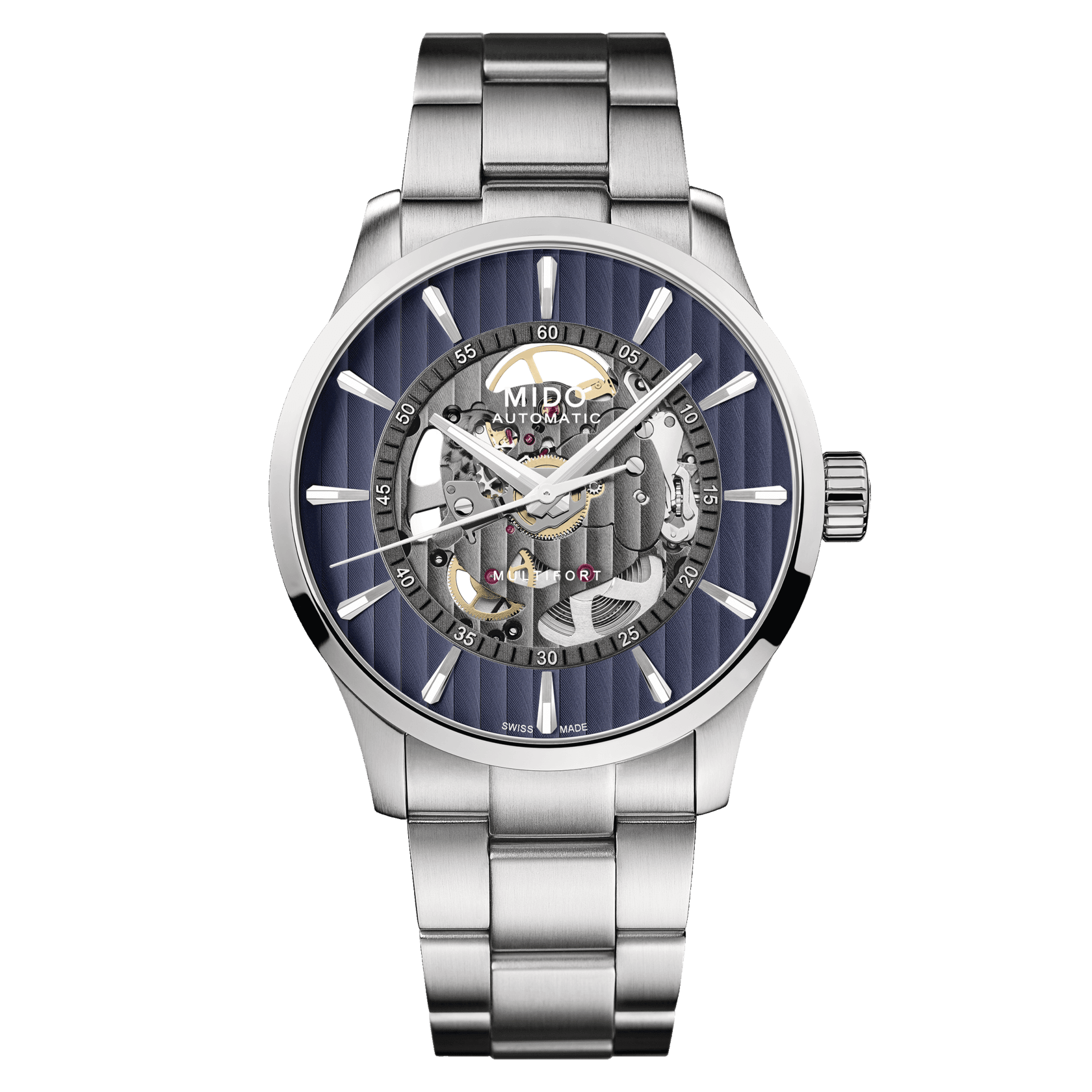 Mido Multifort Skeleton Vertigo Herrenuhr M038.436.11.041.00