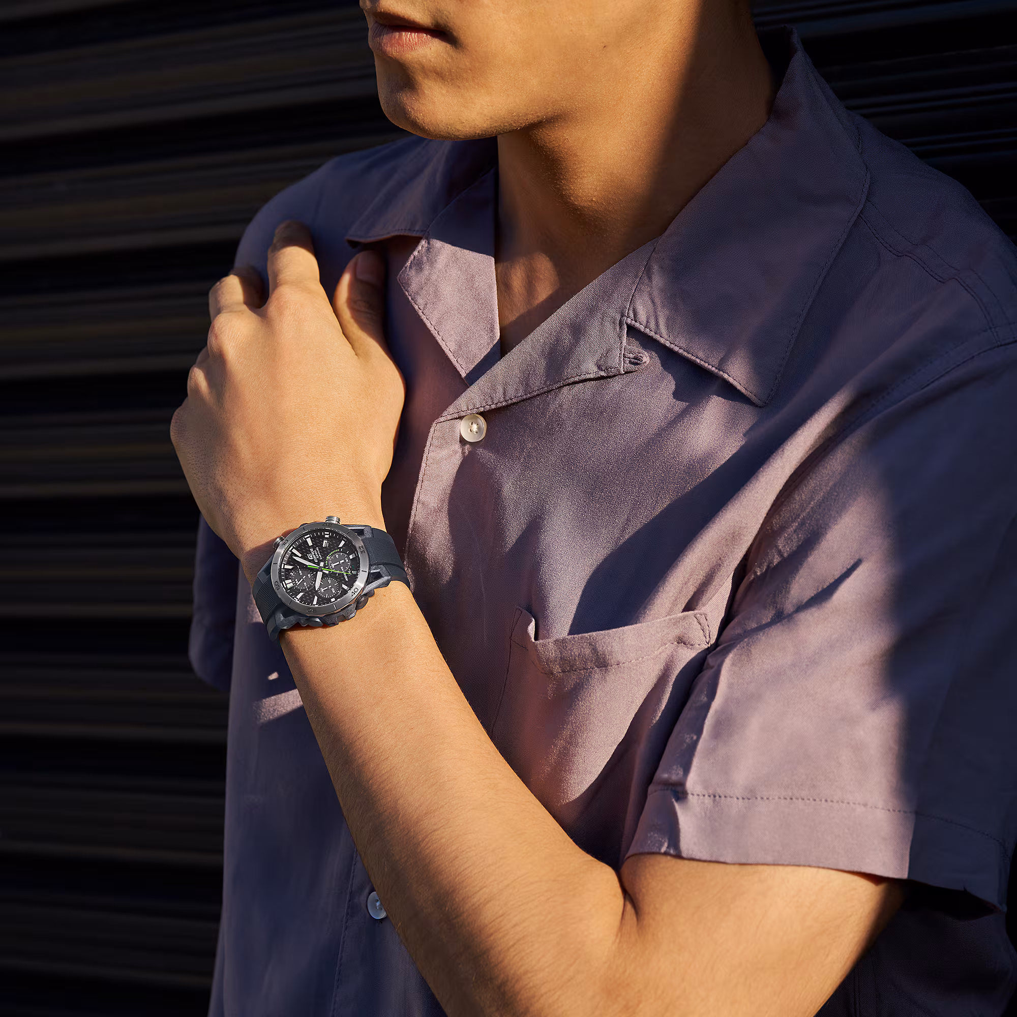 Casio EDIFICE SOSPENSIONE Herrenuhr EFS-S640PB-1AVUEF