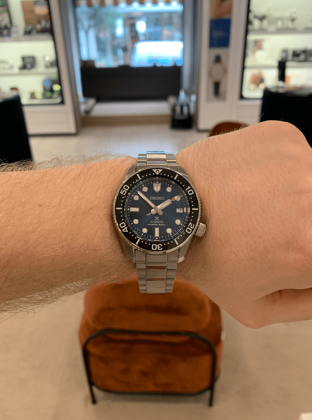 Pre owend Seiko Prospex Automatic Diver s Herrenuhr SPB187J1