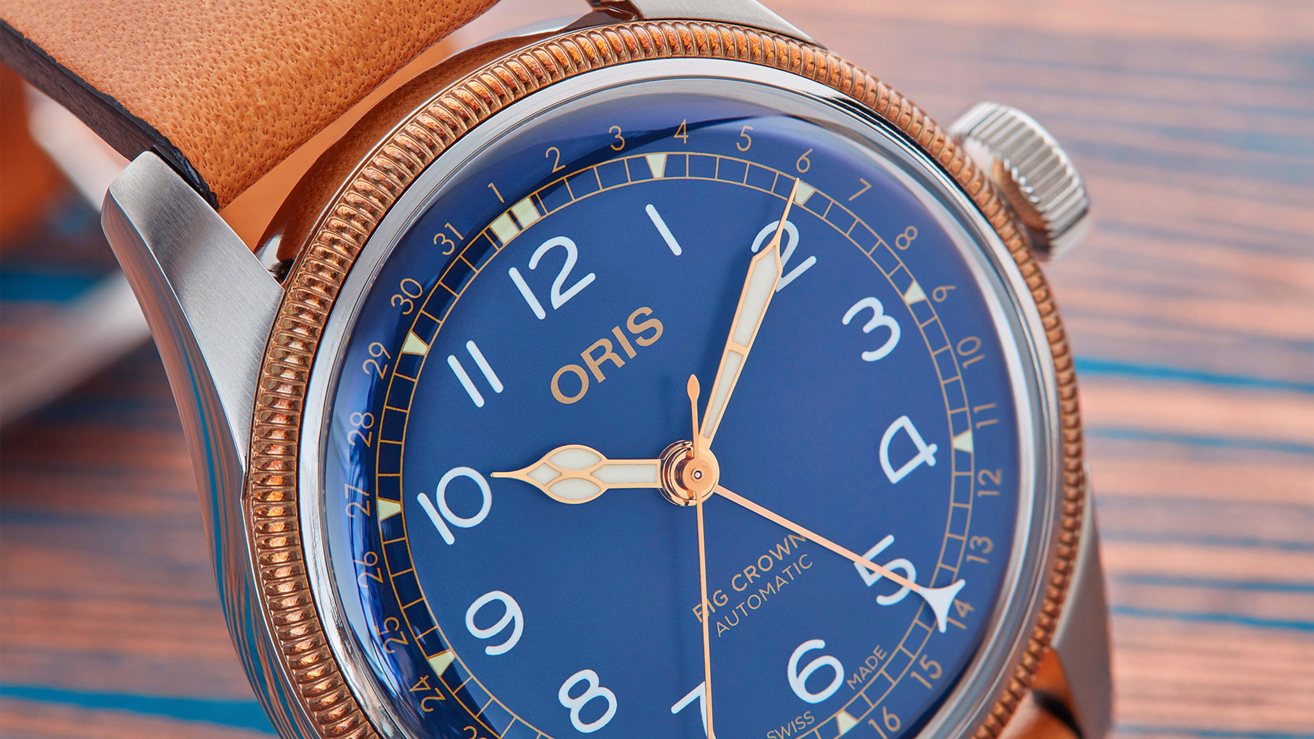 Oris Big Crown Pointer Date 40mm, bronze case, automatic, 38-hour power reserve, men's watch 01 754 7741 4365-07 5 20 71