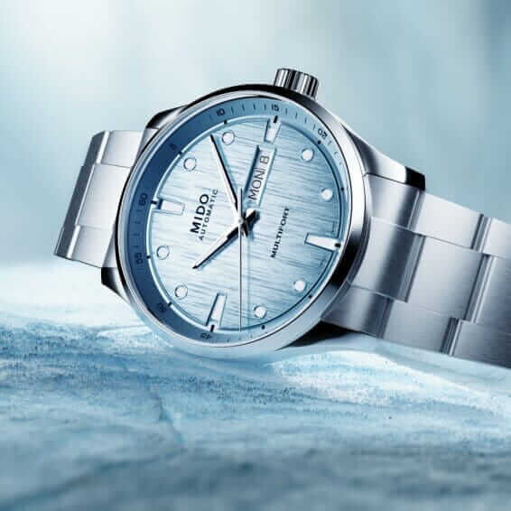 Mido Multifort M Freeze Eisblau Herrenuhr M038.430.11.041.00