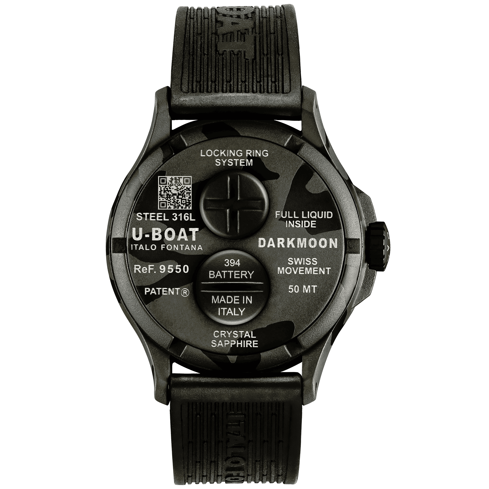 DARKMOON 44 MM BK GREY CURVED CAMOUFLAGE 9550 DARKMOON 44 MM BK GREY CURVED CAMOUFLAGE 9550