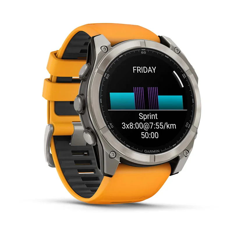 Garmin fēnix® 8 - 51 mm AMOLED Sapphire Graphit/Titanium Titan 010-02905-11