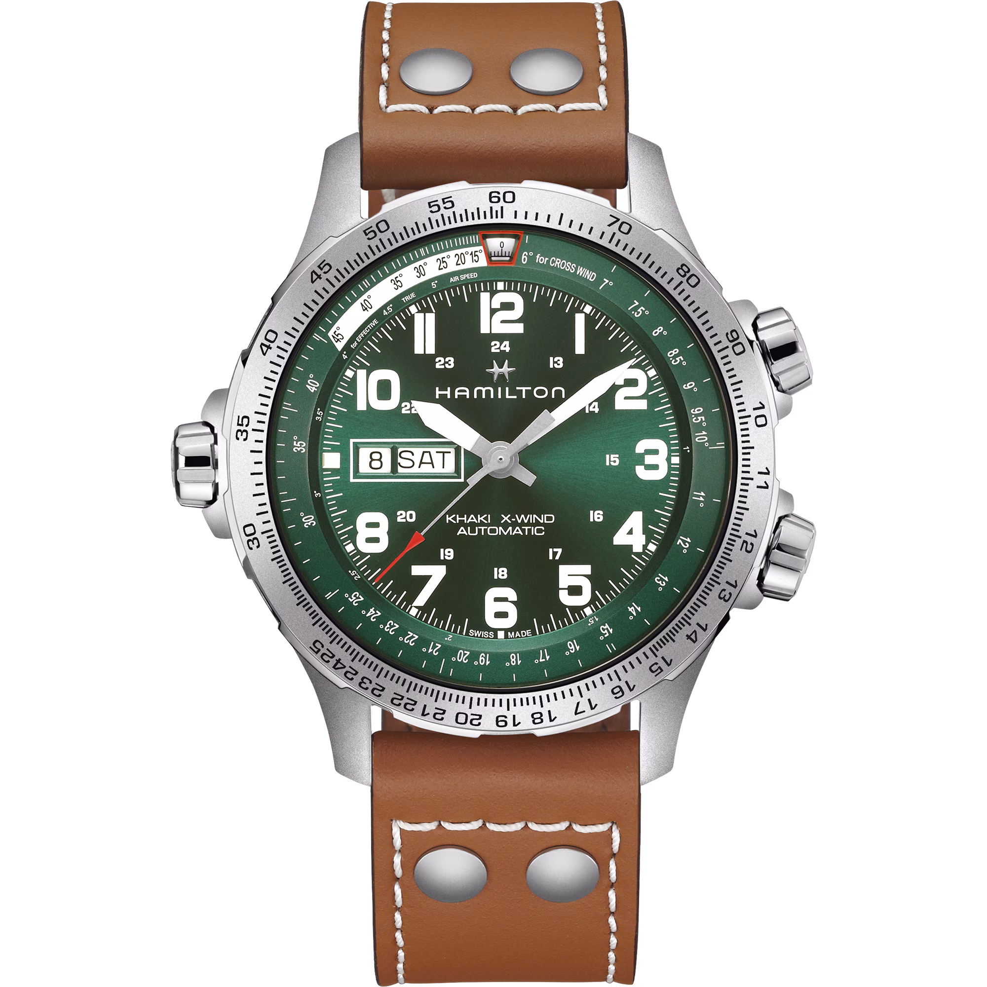 Hamilton Khaki Aviation X-Wind Day Date Herrenuhr H77735560
