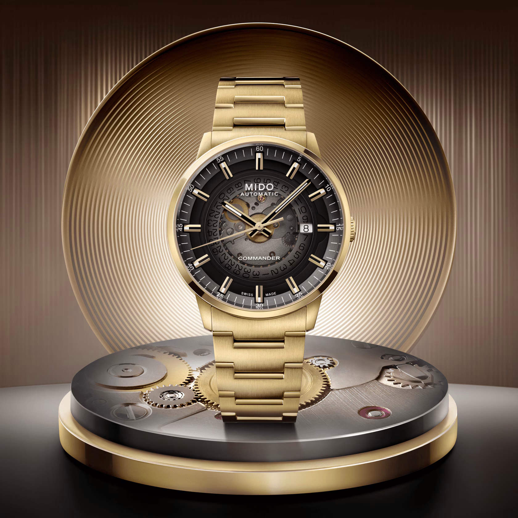 Mido Commander Gradient Herrenuhr M021.407.33.411.01