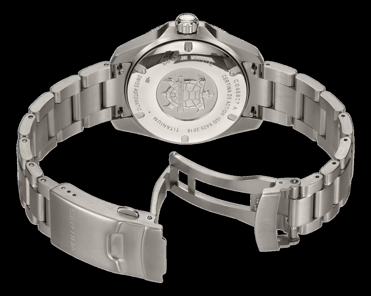 Certina DS Action Diver 38mm Titanium Automatik Blau C048.807.44.041.00