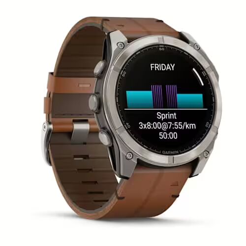 Garmin fēnix® 8 - 51 mm AMOLED Sapphire Graphite/Titanium Titan 010-02905-11