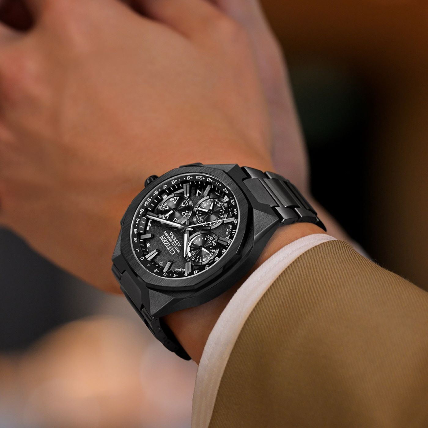 Citizen ATTESA Satellite Wave GPS Herrenuhr CC4105-69E