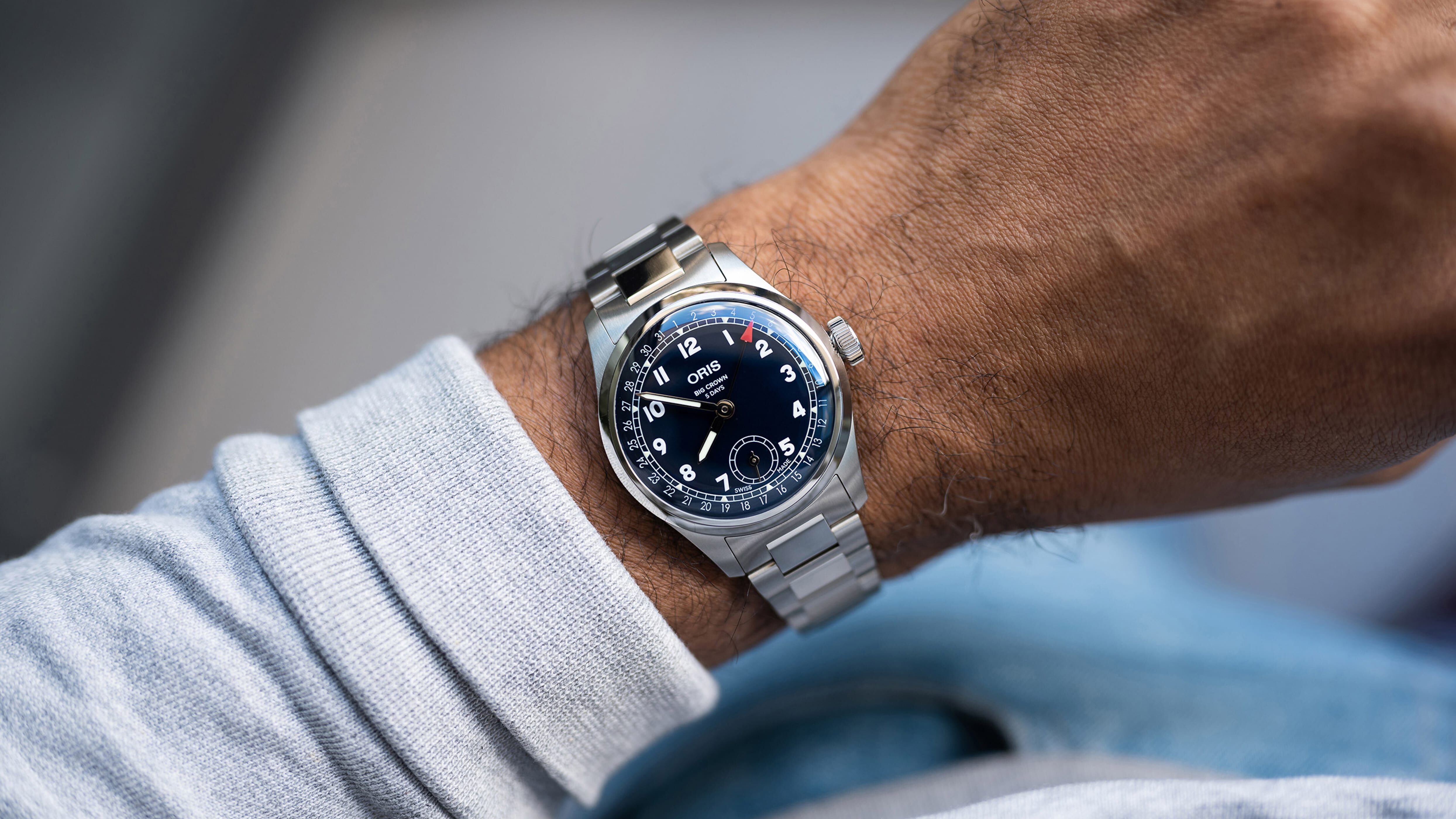 Oris BIG CROWN POINTER DATE CALIBER 403 men's watch 01 403 7776 4065-07 8 19 06 Oris BIG CROWN POINTER DATE CALIBER 403 men's watch 01 403 7776 4065-07 8 19 06