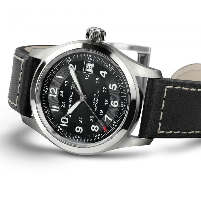h70455733_detail_rolledview_lowresweb Hamilton Khaki Field Automatik Herrenuhr H70455733