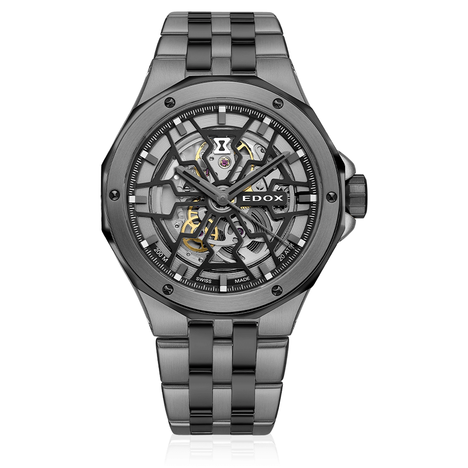 85303-357GNM-NGN Edox Delfin Mecano Herrenuhr 85303 357GNM NGN