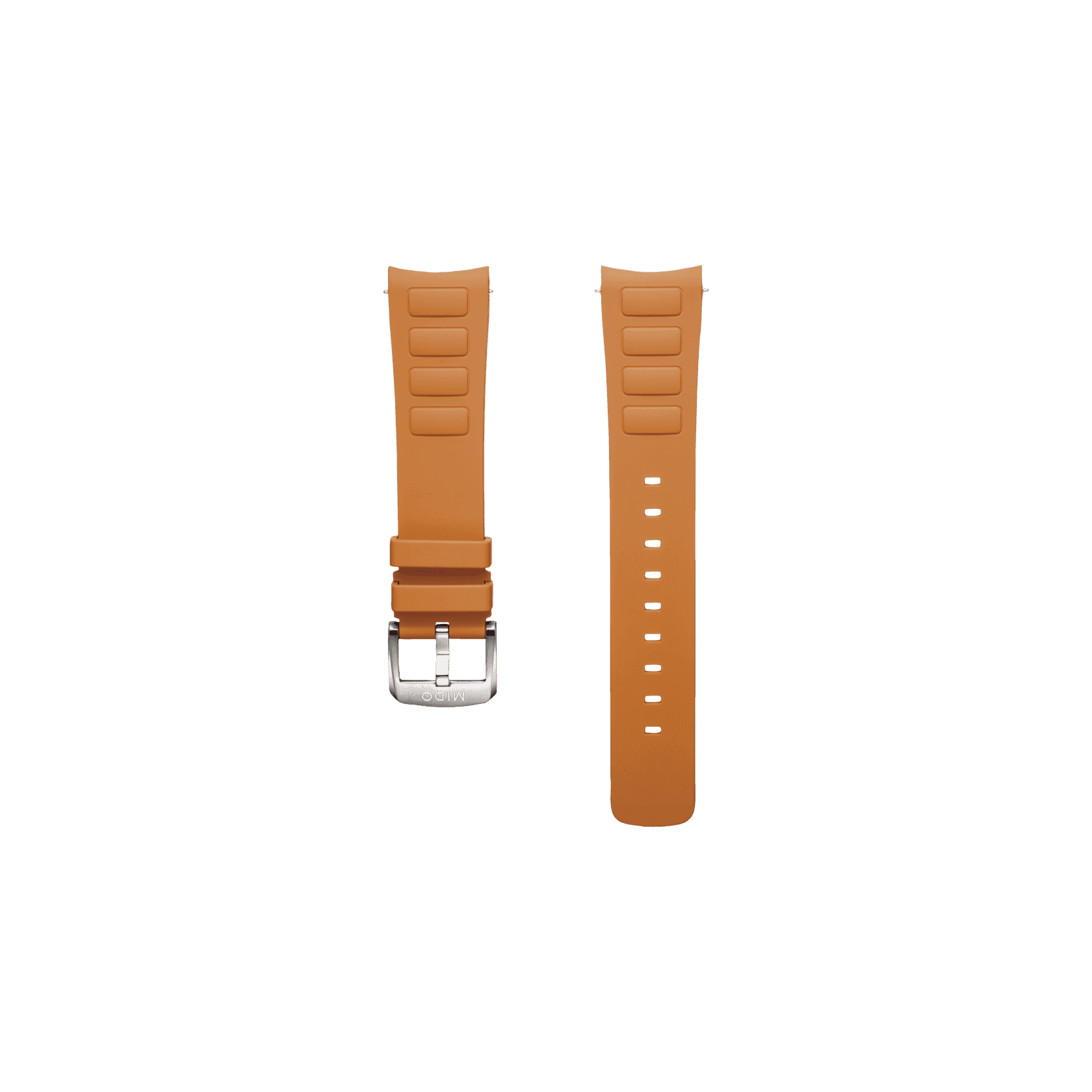 M852018730_4_front_1 Mido TV Ersatzarmband Kautschuk Orange 22 mm M852018730