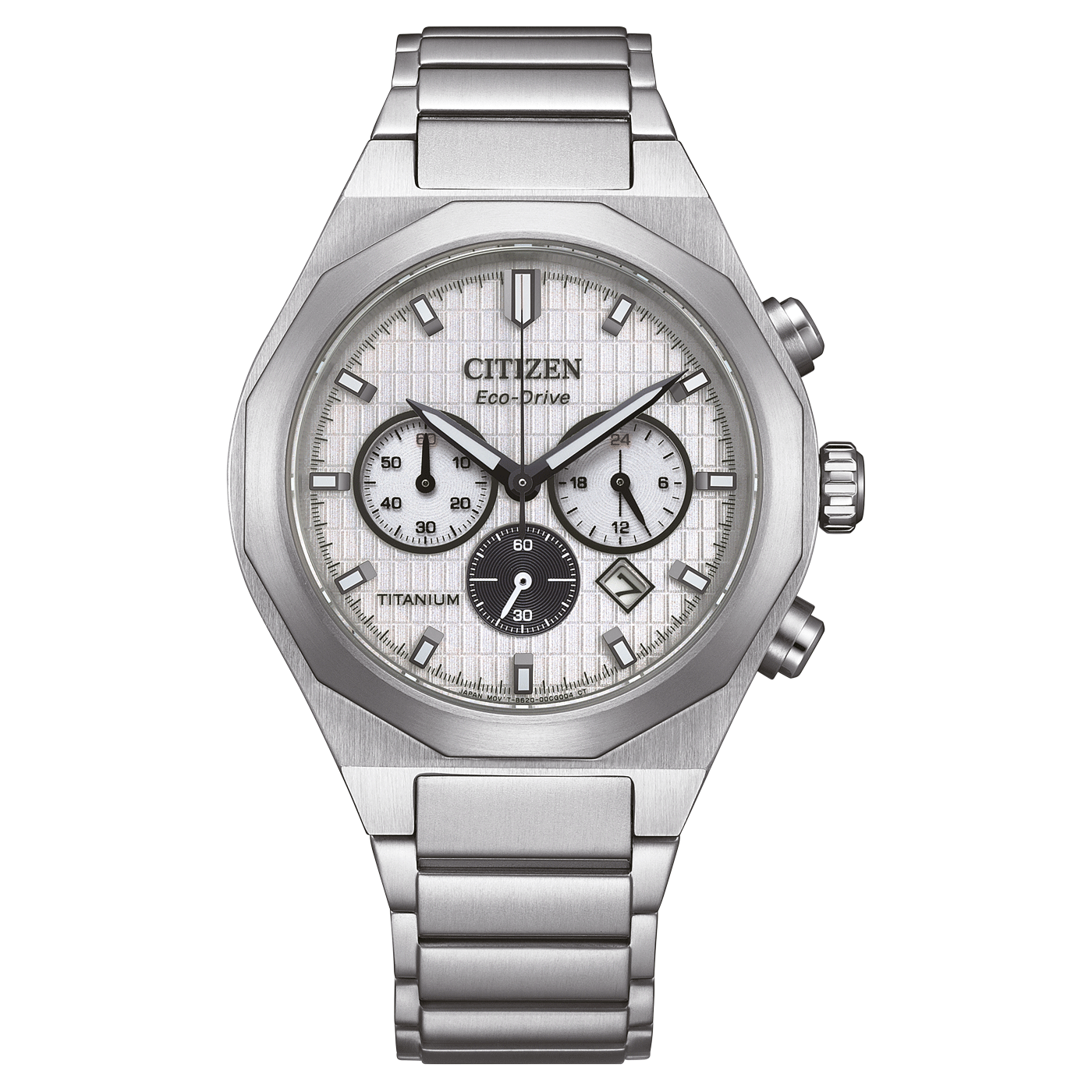Citizen Zenshin Senkei Super Titanium™ Chronograph with Eco-Drive Men's Watch CA4690-51A