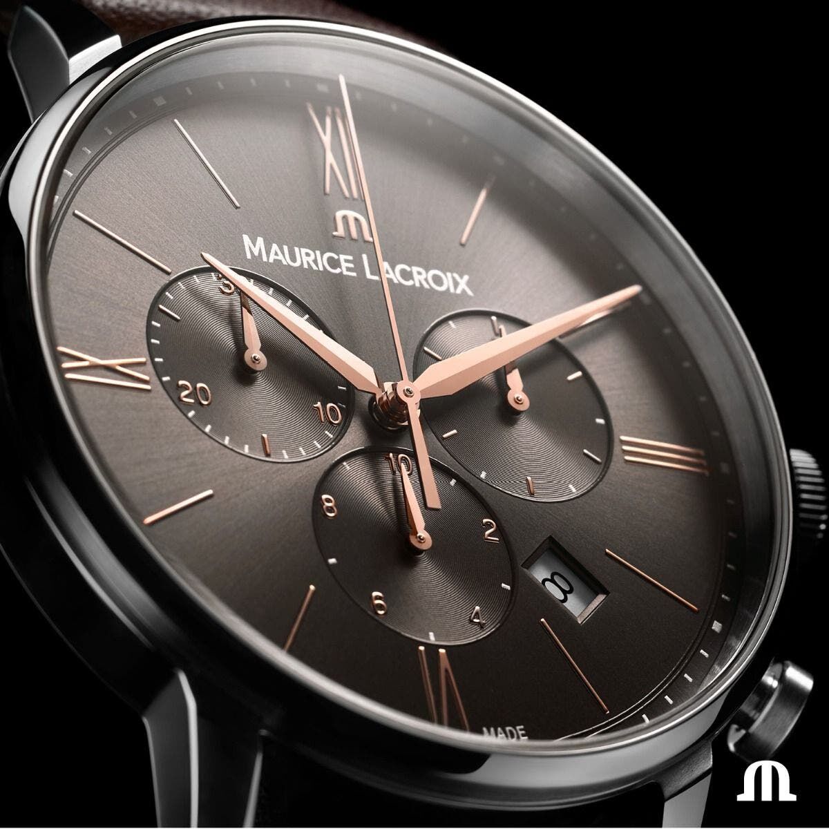 Maurice Lacroix Eliros Chronograph Date Herrenuhr EL1098-SS001-311-1