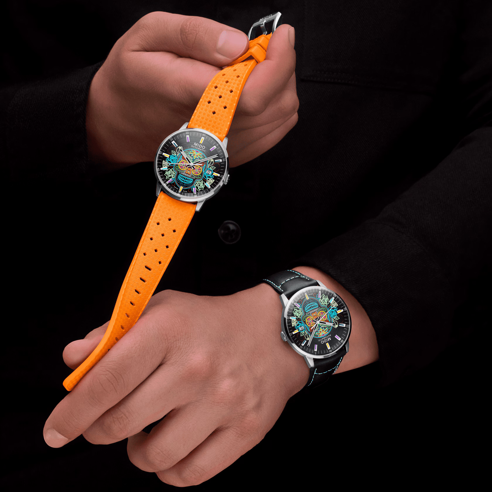 Mido Commander Gradient Catrines Special Edition Herrenuhr M021.407.11.411.04