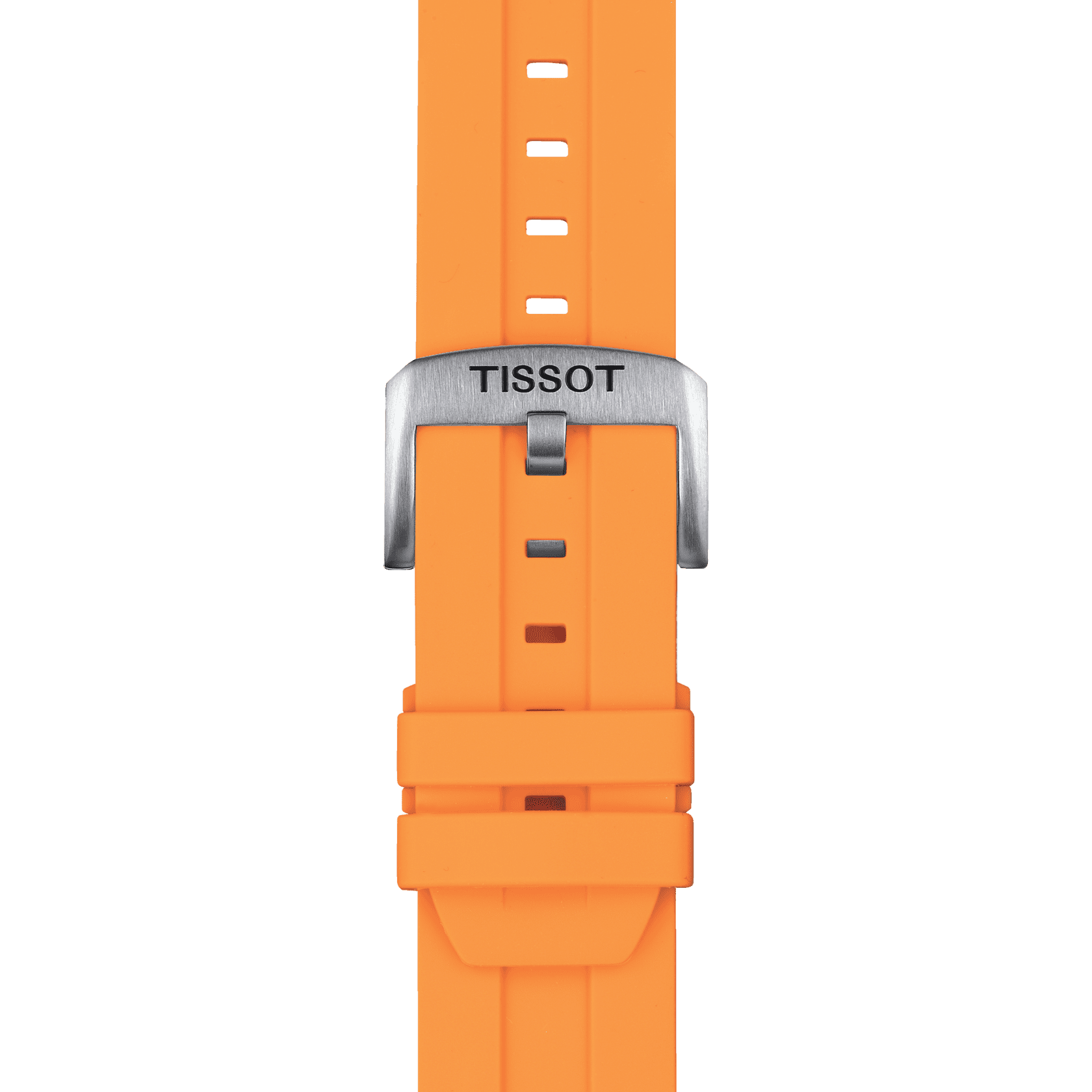 Tissot Ersatzarmband Silikon orange