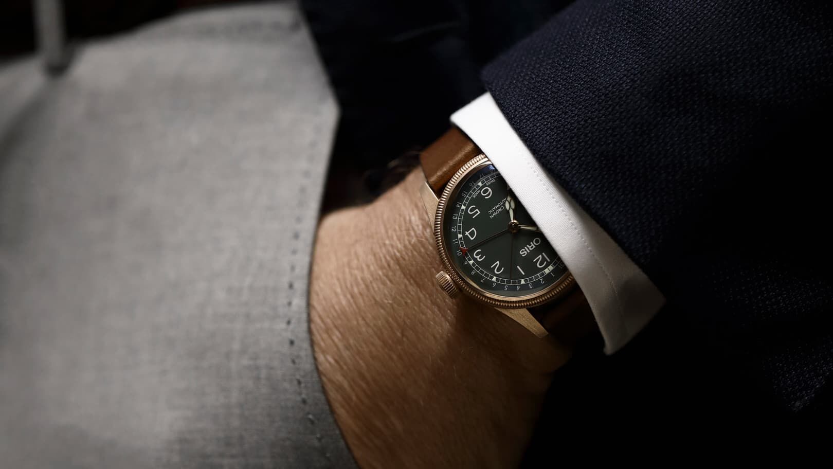 Oris Big Crown Pointer Date 80th Anniversary Edition men's watch 01 754 7741 3167-07 5 20 58BR Oris Big Crown Pointer Date 80th Anniversary Edition men's watch 01 754 7741 3167-07 5 20 58BR