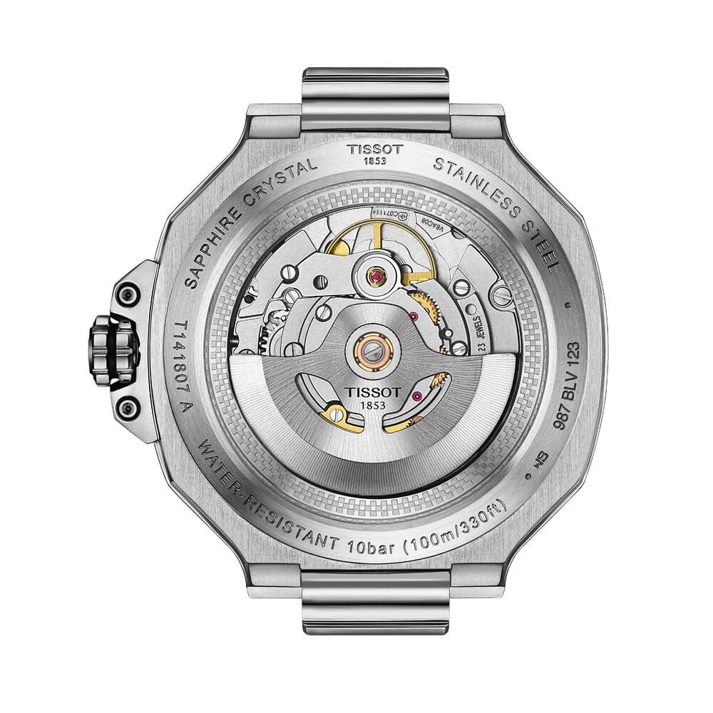 Tissot-T-Race-Powermatic-80-41mm-Boden Tissot T-Race Powermatic 80 Men's Watch T1418071104100