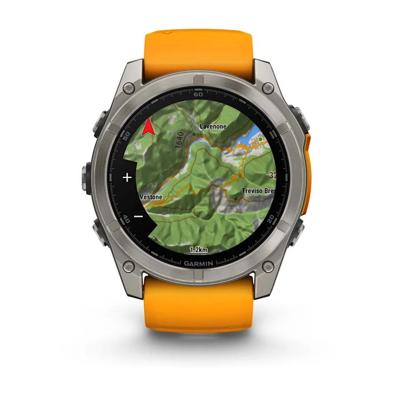 Garmin fēnix® 8 - 51 mm AMOLED Sapphire Graphite/Titanium Titan 010-02905-11