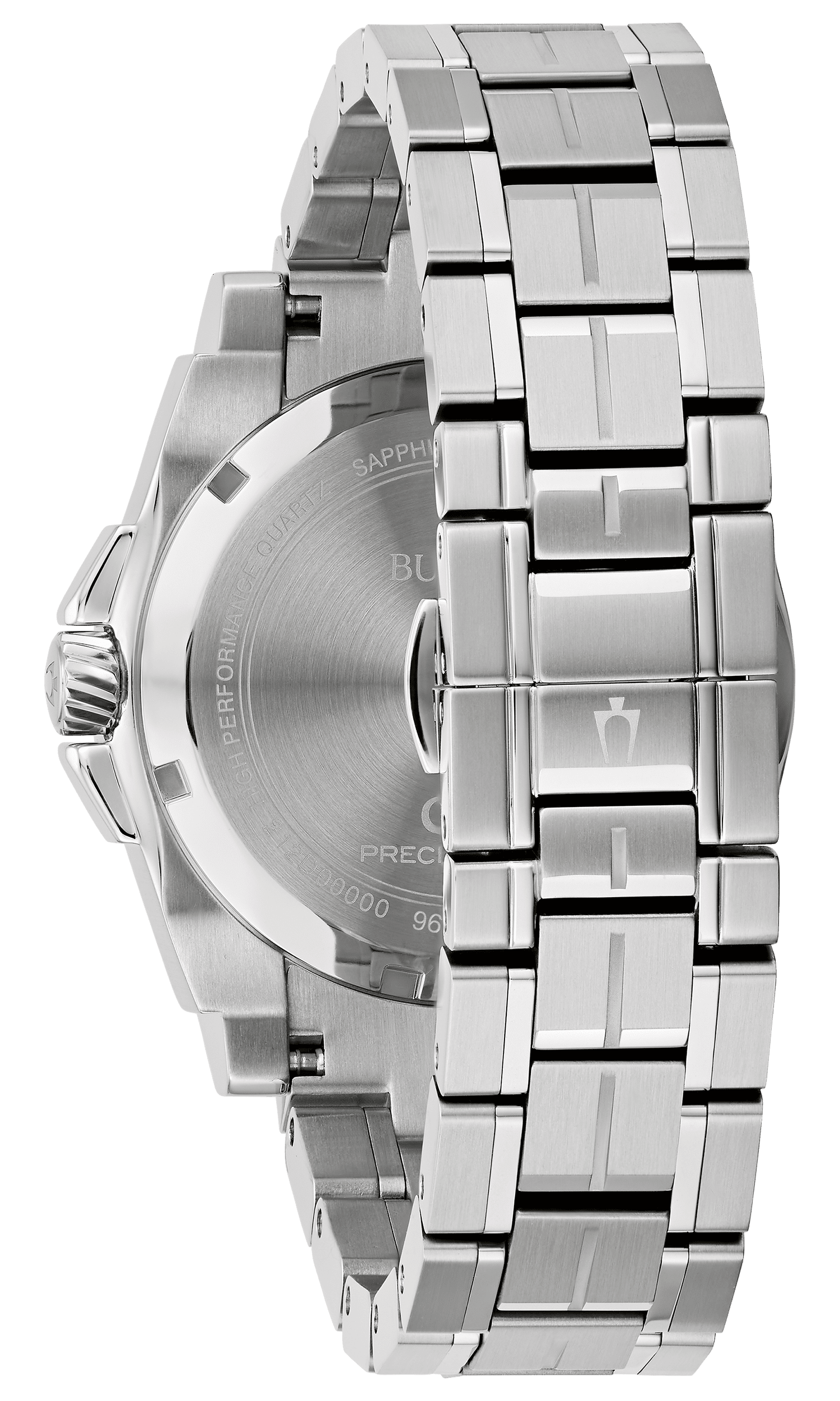 96B417_BULOVA_Precisionist-Icon_Back Bulova Icon Quarz PRECISIONIST Herrenuhr 96B417