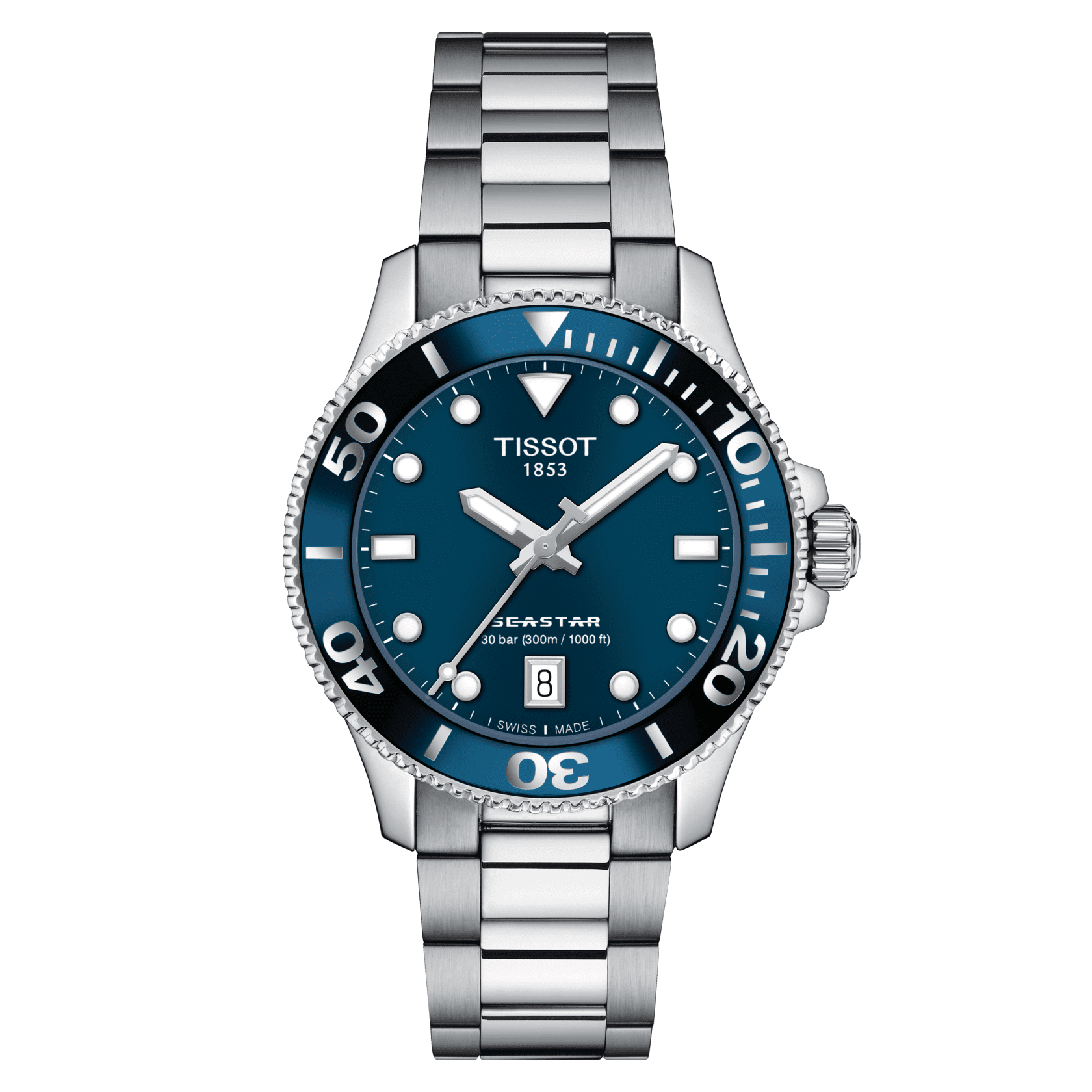 T120-210-11-041-00 Tissot Seastar 1000 36mm Damenuhr T120.210.11.041.00