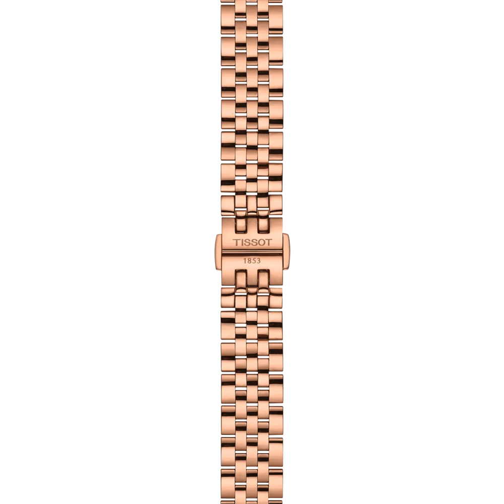 Tissot LE LOCLE 29mm, Automatik, bis zu 48 Stunden Gangreserve, Roségold Damenuhr T006.207.33.096.00