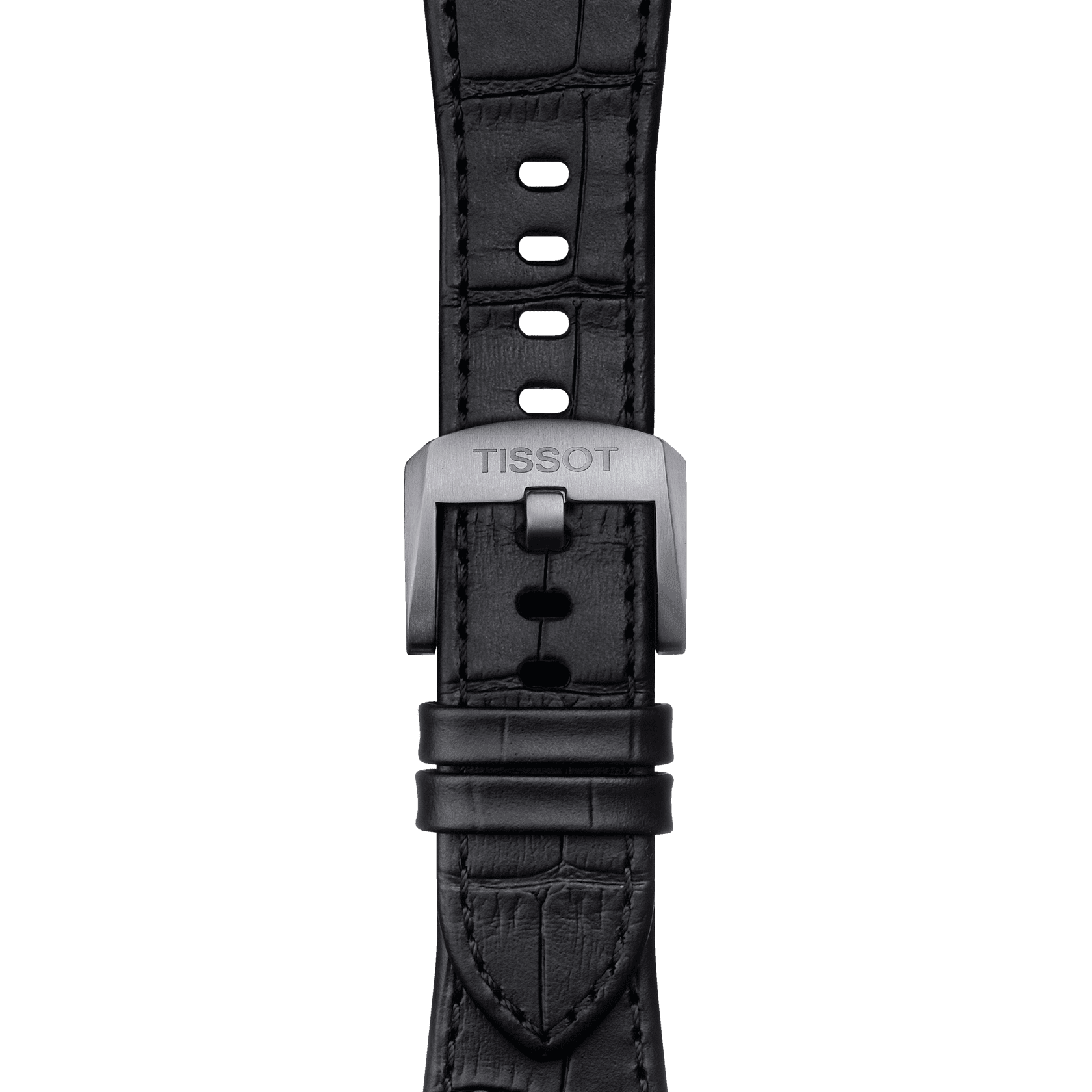 Tissot replacement leather strap black 12 mm