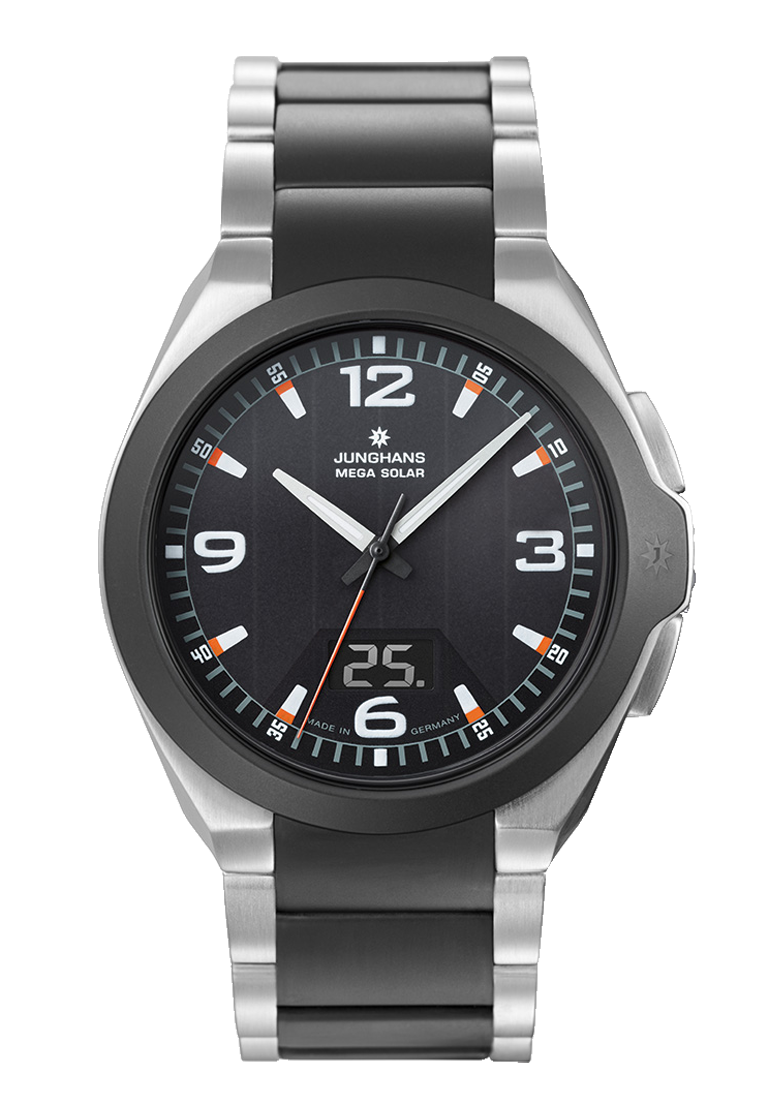 18_1425-44_front JUNGHANS Spektrum Mega Solar 018/1425.44 Herrenuhr