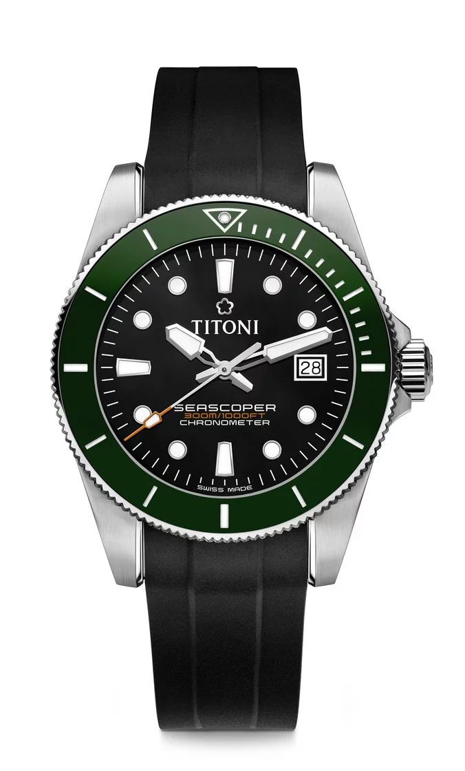 Titoni Seascoper 300 Herrenuhr 83300 S-GN-R-702