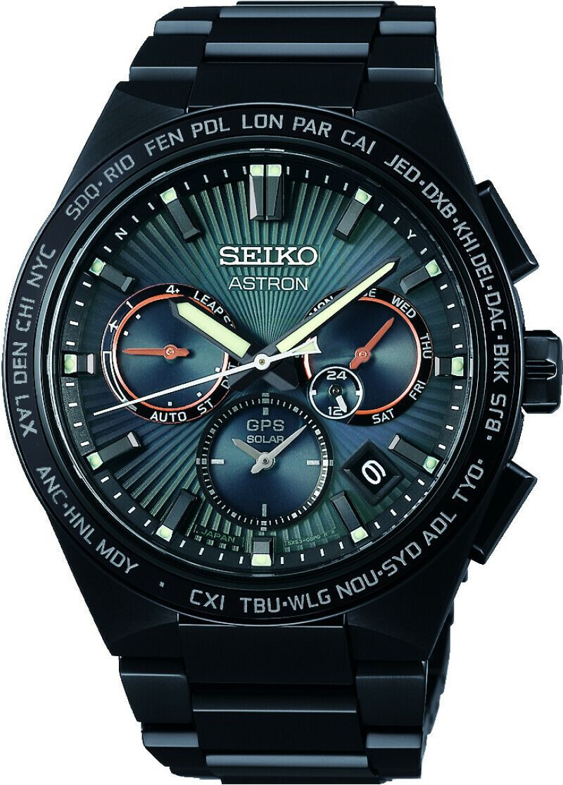 Seiko dual time watch sale