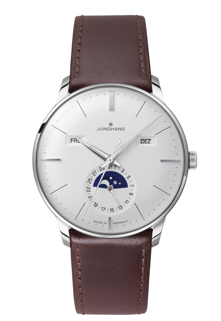 Junghans Meister Kalender Saphirglas Herrenuhr 027/4200.02