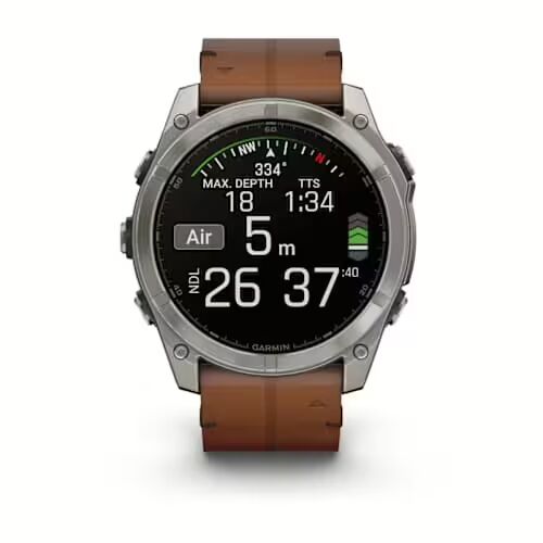 Garmin fēnix® 8 - 51 mm AMOLED Sapphire Graphite/Titanium Titan 010-02905-11