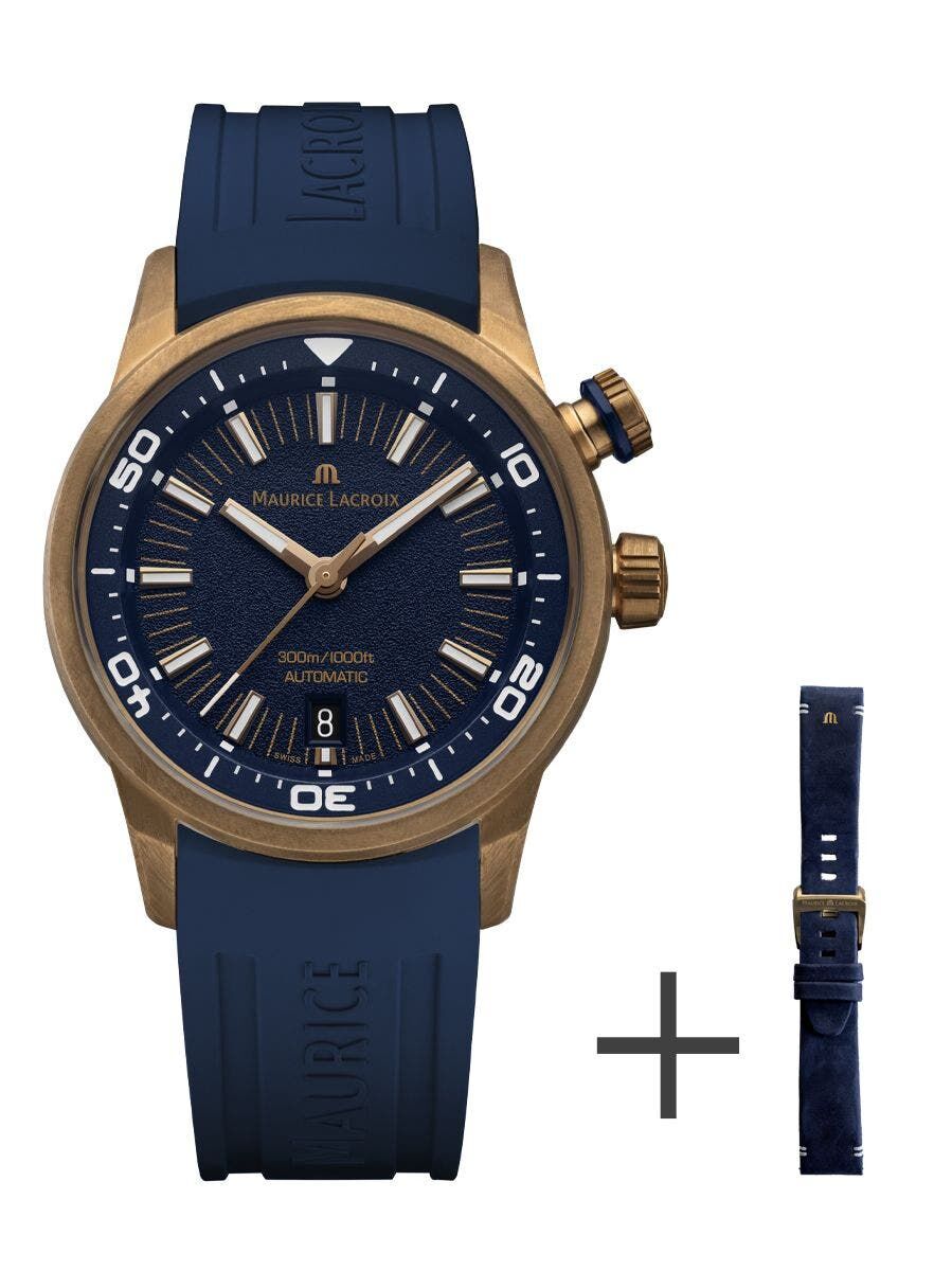 Maurice Lacroix Pontos S Diver Herrenuhr PT6248-BRZ0B-430-4
