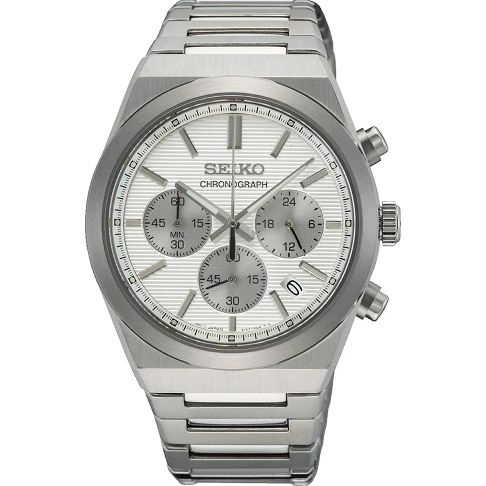 Seiko 5 Sports Quarz Chronograph Herrenuhr SSB451P1